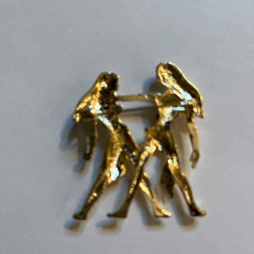 Gold Zodiac Brooch Set - Picture 13 of 13